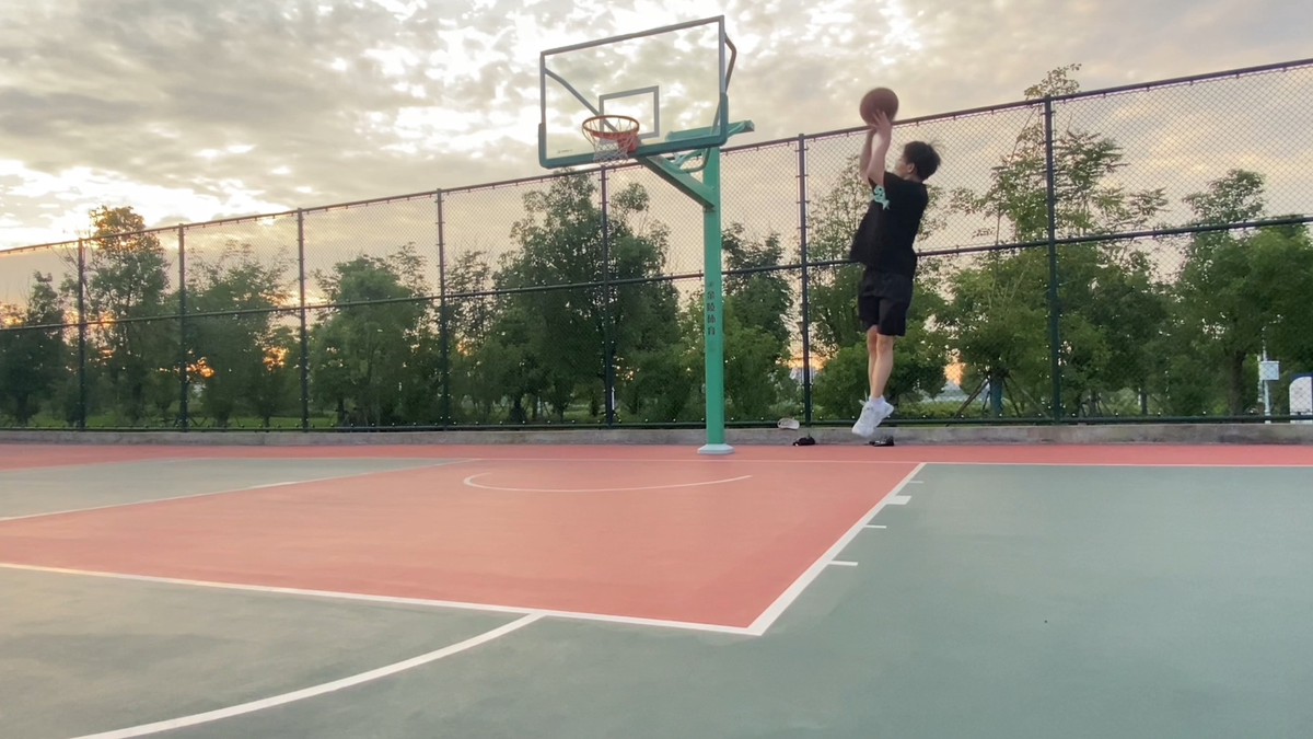 篮球训练视频素材无剪辑